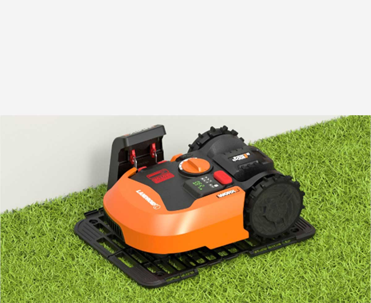 Robot lawn mower recharging