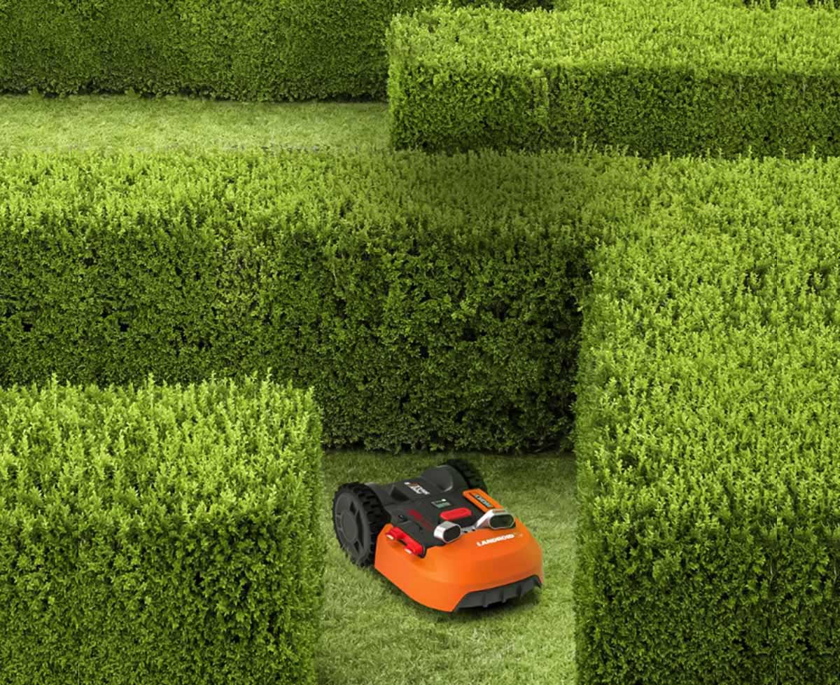 Robot Lawn mowers can mow narrow areas